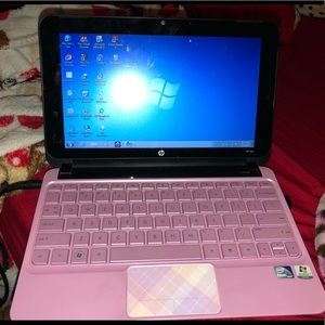HP Mini 210-1199DX Laptop (Pink & Plaid)